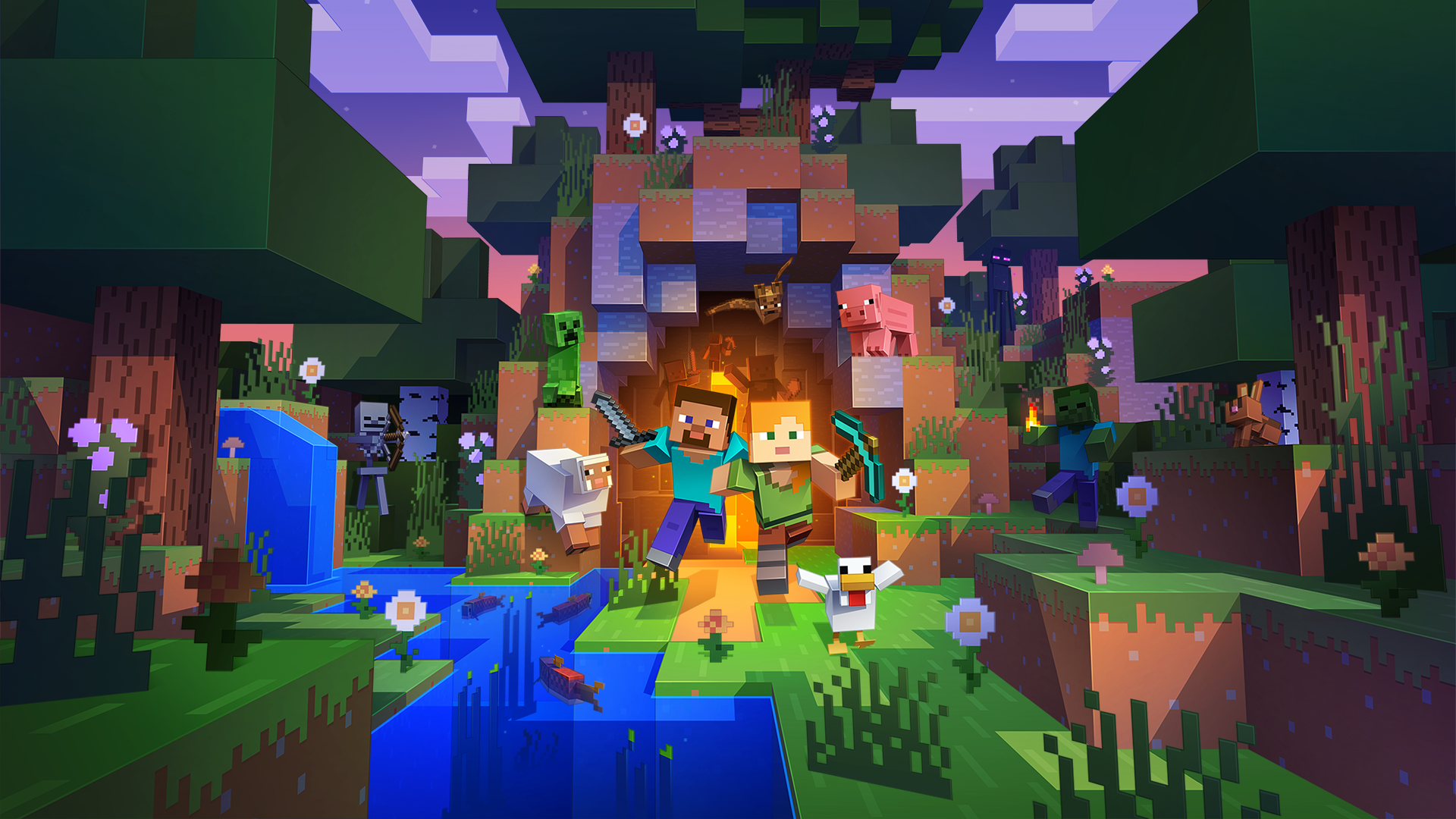 Minecraft 游戏图片
